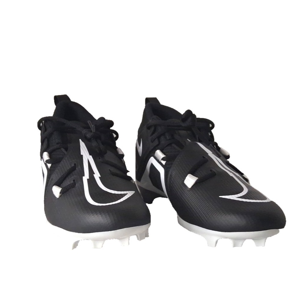 NWOT Nike Alpha Menace Pro 3 Mens Size 10 Black White Football Cleats CT6649-001